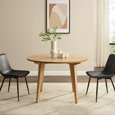 Middlebrook Contemporary Minimal Solid Wood Dining Table