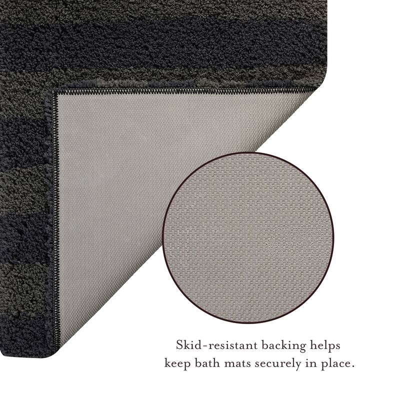 Laura Ashley Eden Stripe Bath Mat