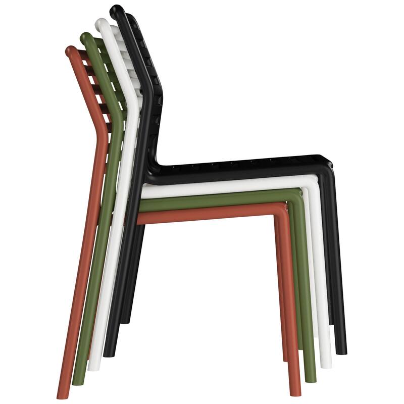 Frond and Form 6-Person Outdoor Rectangular Dining Set