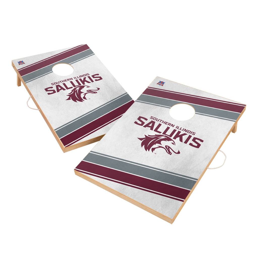 Southern Illinois Carbondale Salukis Regulation 2x4 Cornhole Set