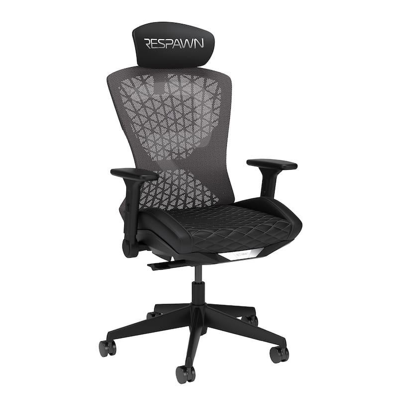 RESPAWN SPIRE Ergonomic Mesh Office Gaming Chair - Home PC Computer Desk Gaming Chair - Black
