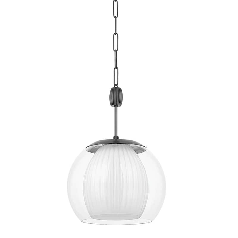Hudson Valley Lighting 7317 Clementon 17" Wide Pendant - Distressed Bronze