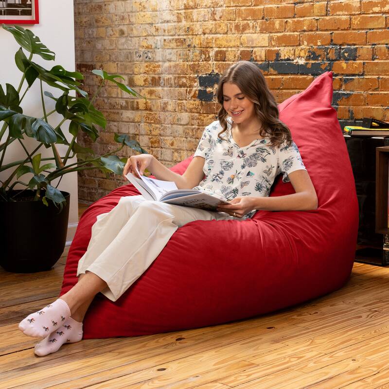 Jaxx Pillow Saxx 5.5-Foot Bean Bag Giant Floor Pillow