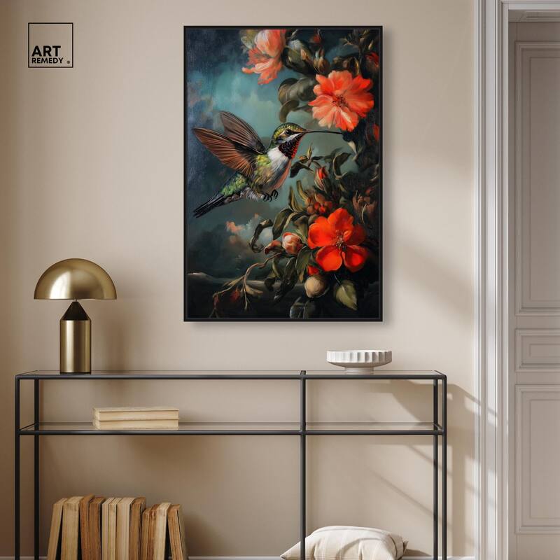 Whirring Wings II Canvas by Art Remedy