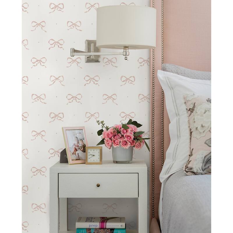 Erin Gates Emma Petal Large Bow Wallpaper