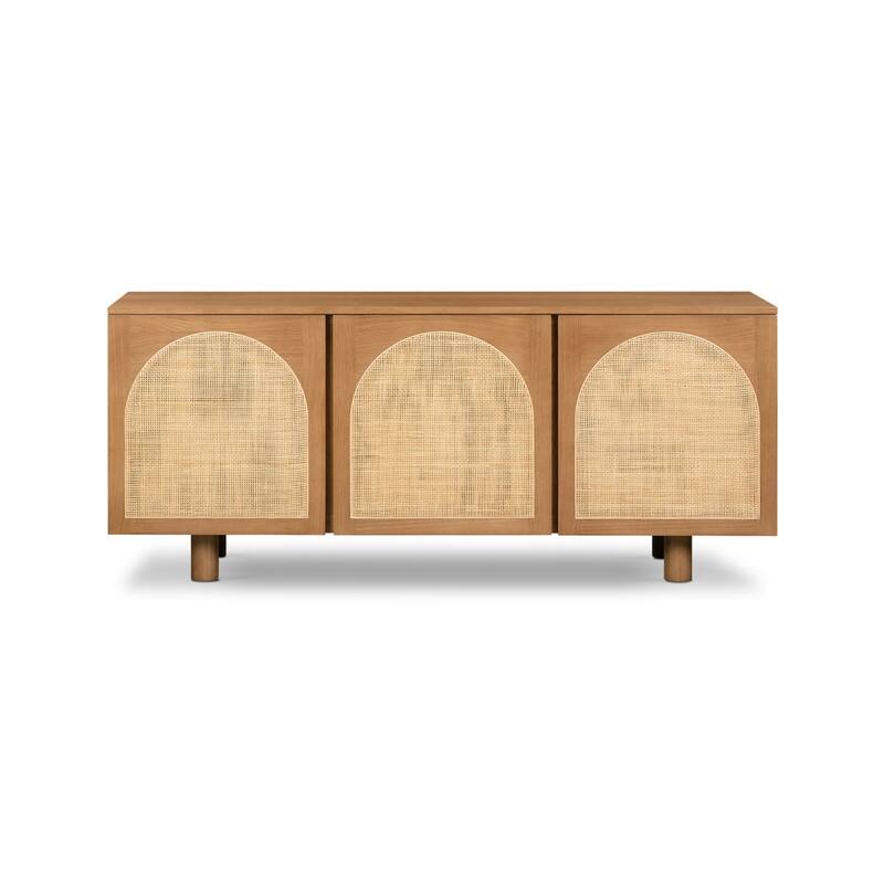 Archi 70" American Oak Sideboard in Timber Brown - Timber Brown