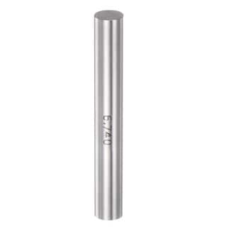 Go No-Go Plug Gage 6.38mm Gauge Dia Gcr15 Bearing Steel 0.001mm Precision - Silver Tone - Bed