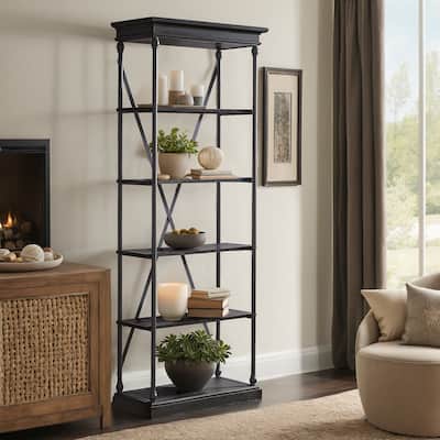 Dubrovnik Cornice Etagere Bookcase