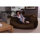 preview thumbnail 55 of 92, 6-foot Bean Bag Lounger Large Memory Foam Bag Chair Lounger