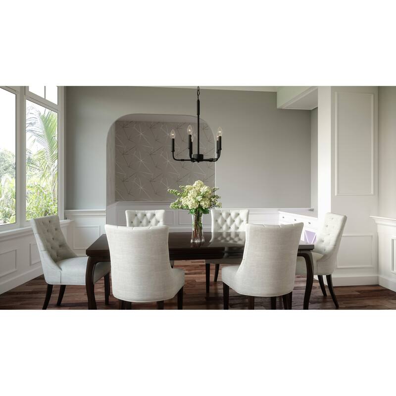 Quoizel Abner Steel 5-light Chandelier