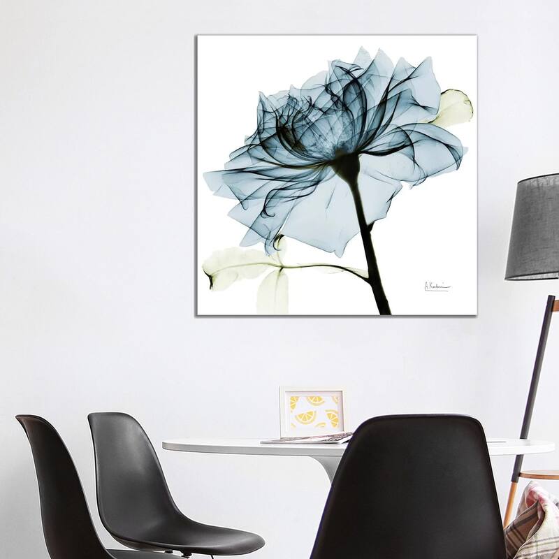 iCanvas "Teal Rose III" by Albert Koetsier Canvas Print - 37x37x1.5