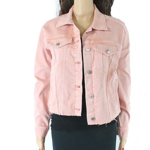 ralph lauren pink denim jacket