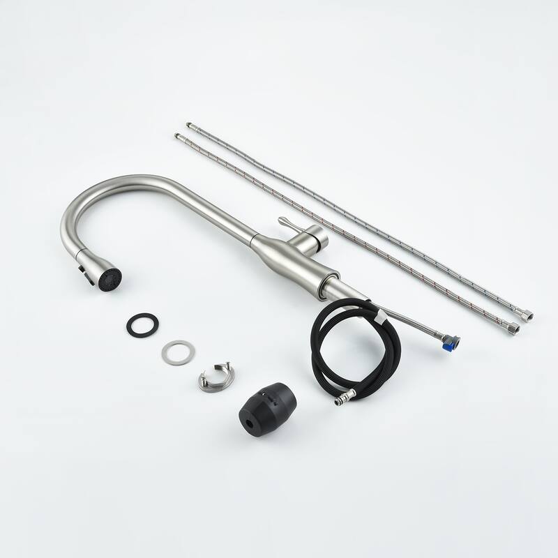 Topcraft Single Handle Pull Down Kitchen Sink Faucet