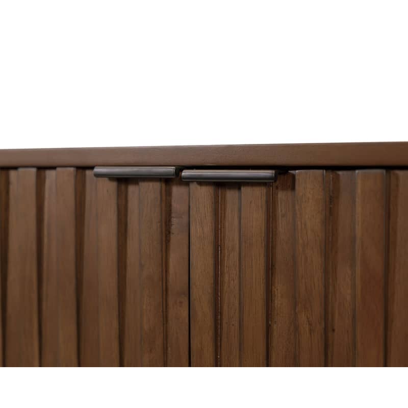 Mid-century Modern Console/Credenza, Office Console, Accent Credenza, Brown