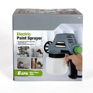 Small electric paint sprayer top