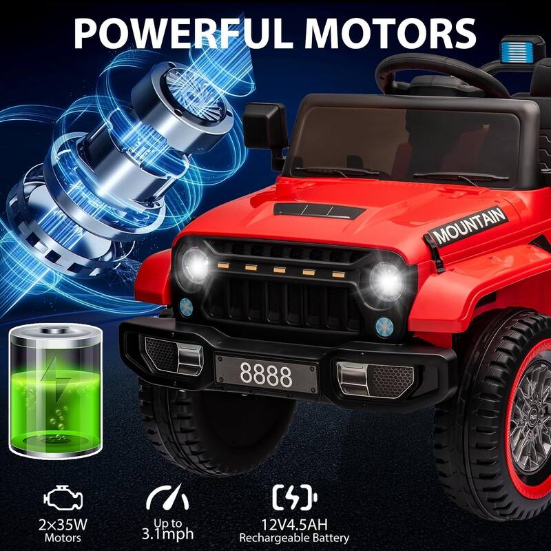 Ride on Truck Car w/Remote Control