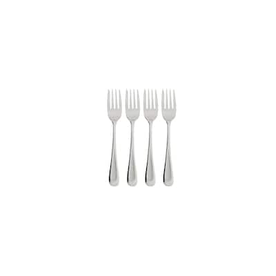 Oneida Satin Sand Dune Everyday Flatware Salad Forks, Set of 4