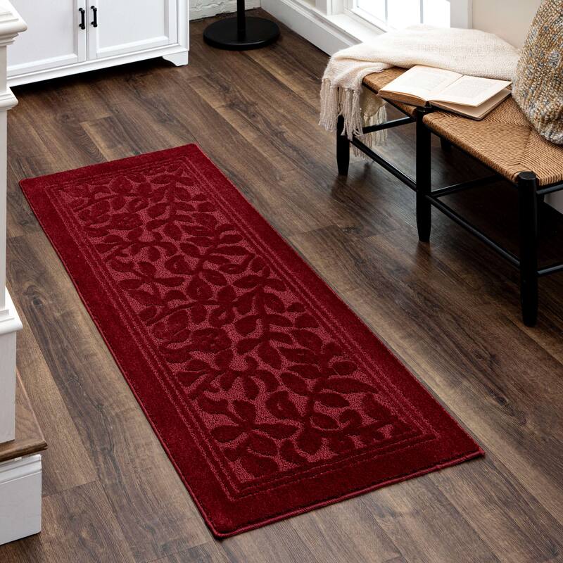 Mohawk Home Wellington Botanical Machine Washable Area Rug