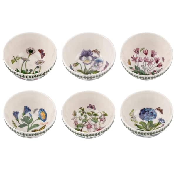 slide 2 of 4, Portmeirion Set of 6 Botanic Garden Stacking Bowls - 5.5 inch 5.5 inch