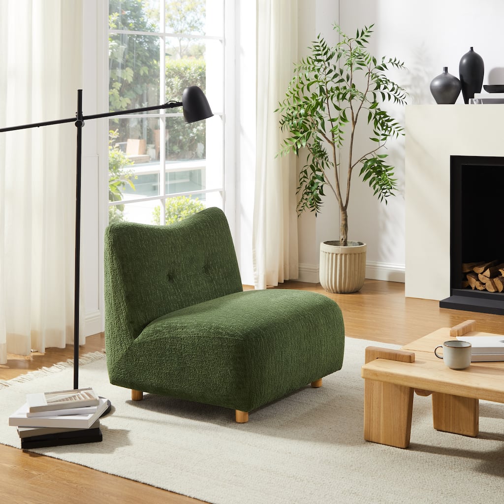 Art Leon Jacquard Fabric Module Accent Chair