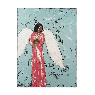 Jade Reynolds 'Earthly Angel I' Canvas Art - Bed Bath & Beyond - 39537219