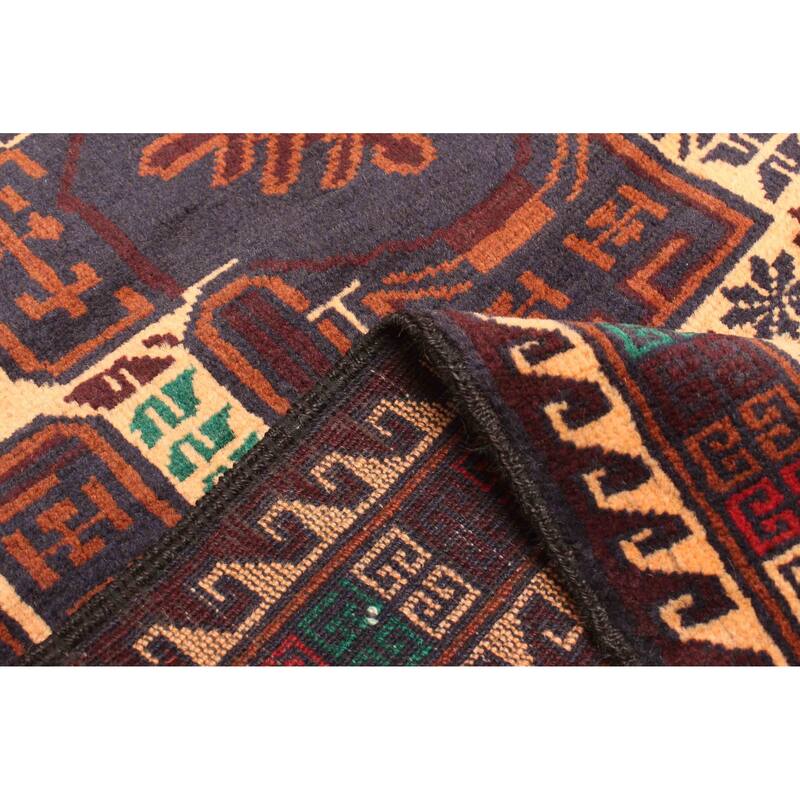 ECARPETGALLERY Hand-knotted Teimani Beige Wool Rug - 3'1 x 4'4