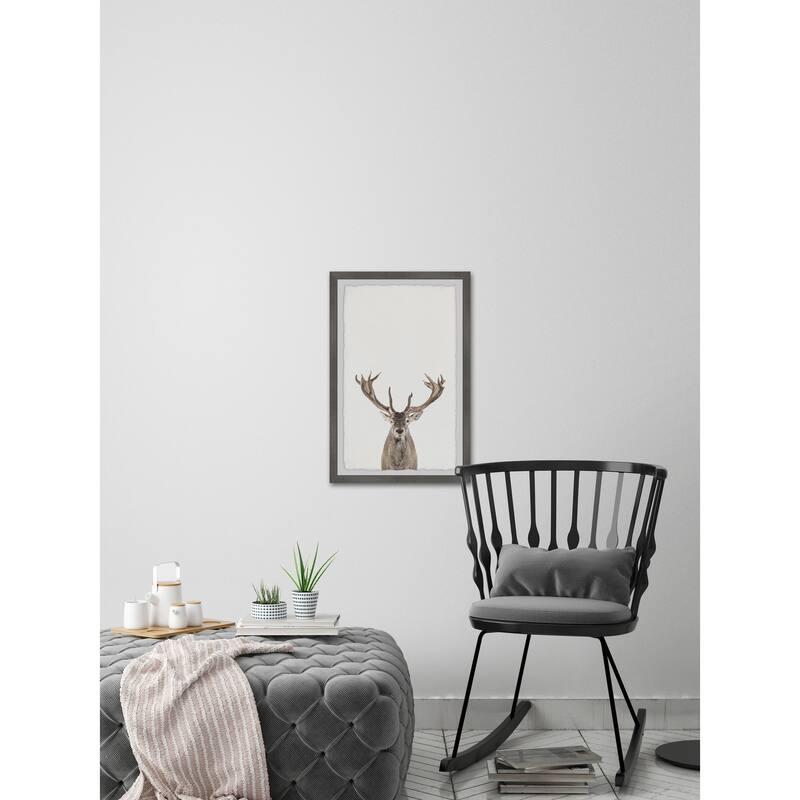 Bohemian Reindeer Wall Art Print - Home Decor Painting on Archive Paper