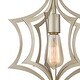 preview thumbnail 2 of 3, Delray 1-Light Mini Pendant in Aged Silver
