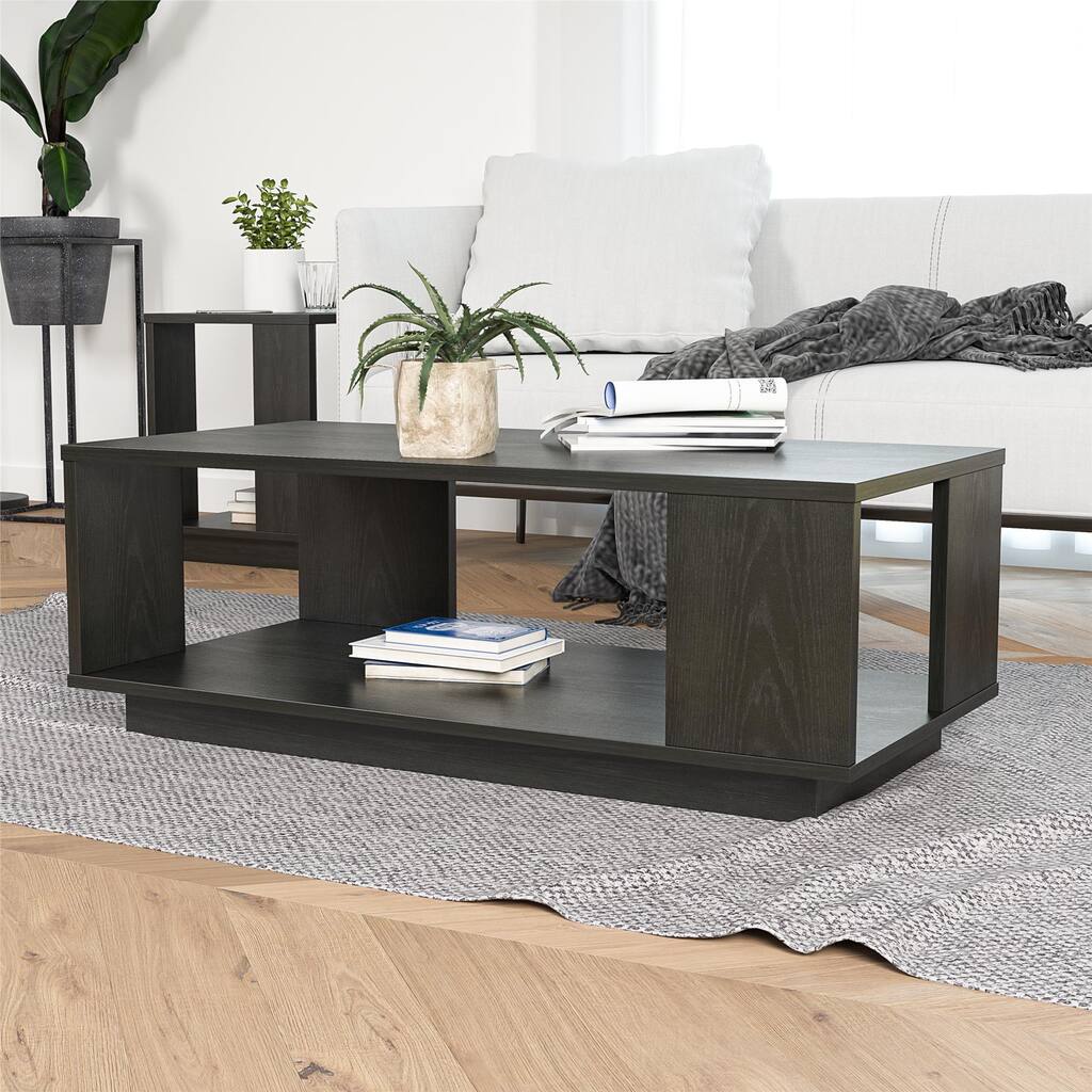 Ameriwood Home Novaris Contemporary Rectangle Coffee Table