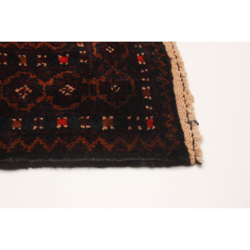Teimani Burgundy Rug 3'0" x 4'9" - 3'0 x 4'9