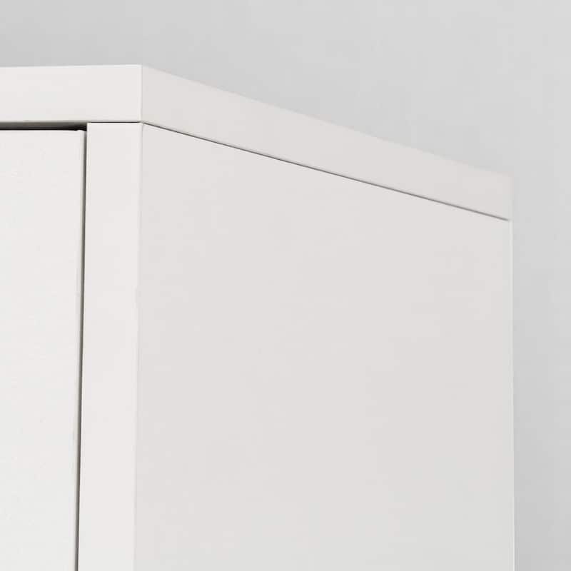 Dual Facial Tissue Slot Bathroom Mirror Cabinet, Adjustable Shelves, Wall-Mounted Storage for Bathroom Vanity