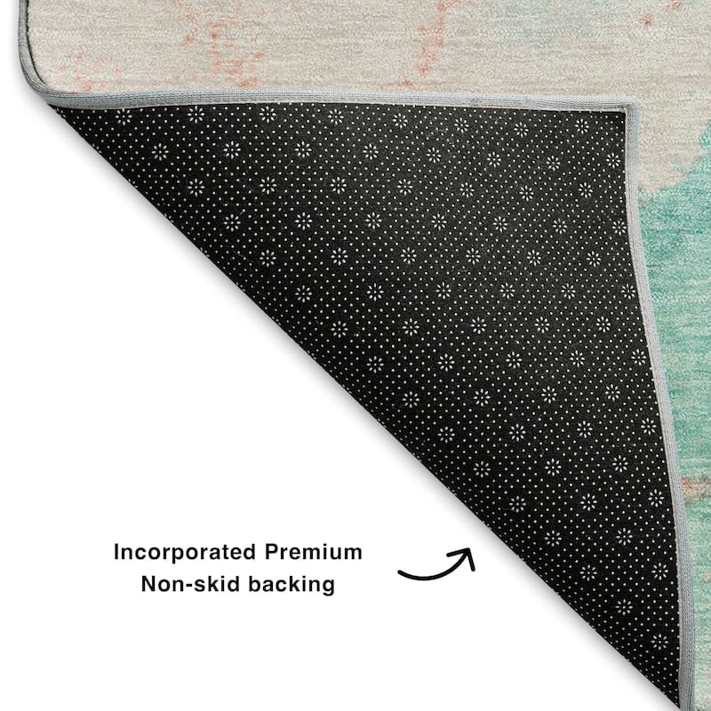 Premium Washable Super Soft Contemporary Mayfield Rug