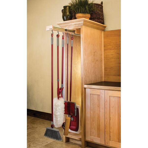 Shop Rev A Shelf Gld W14 S 5 Glideware 5 Hook Base Cabinet Pull