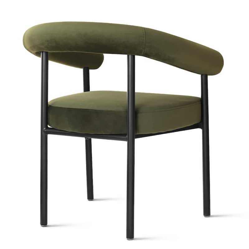 High-back upholstered Chairs (Set of 4)