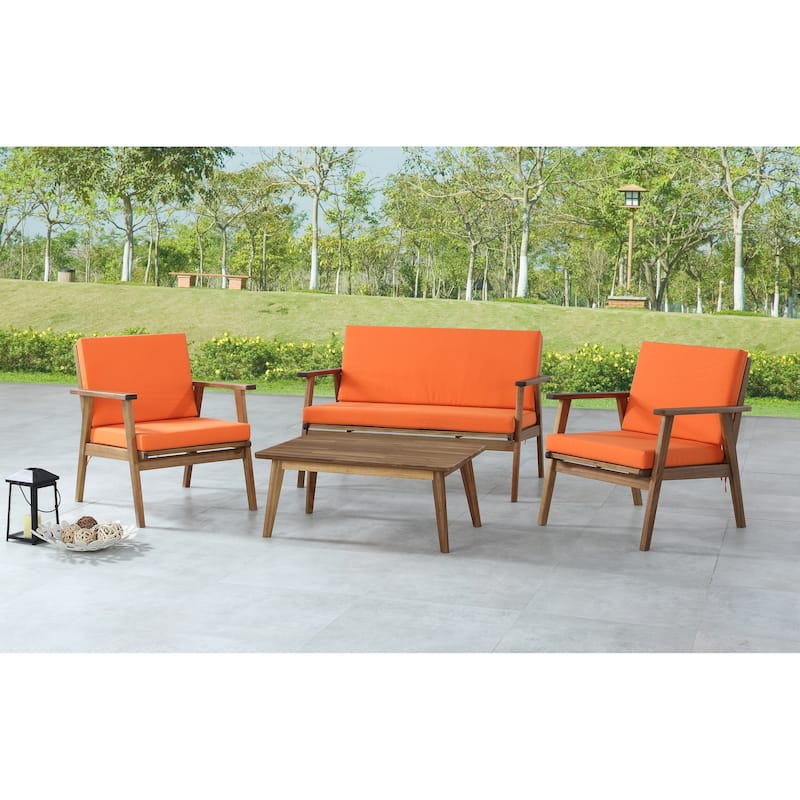Saco 4-Piece Outdoor Chat Set