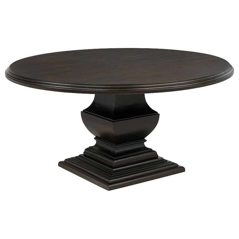 Twyla 60-inch Round Wood Dining Room Table Dark Cocoa - Dark Cocoa