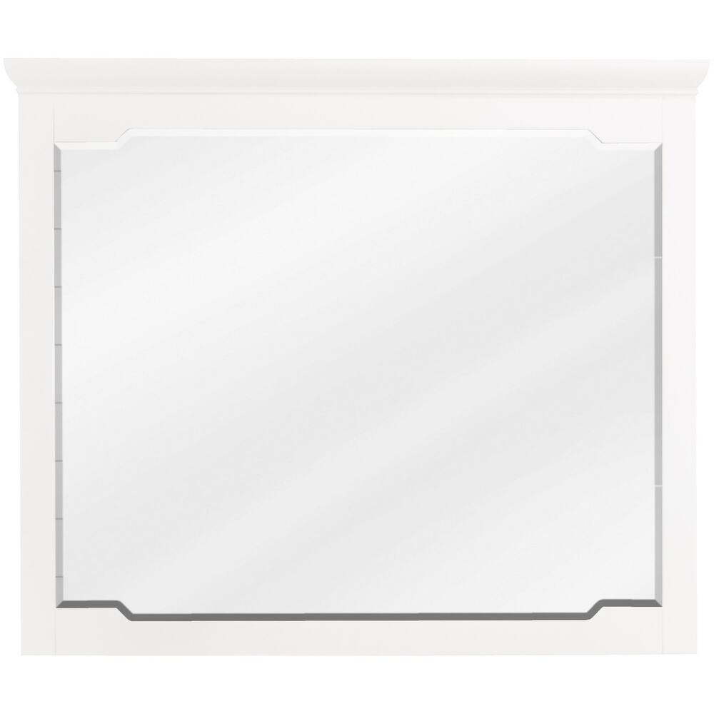 Jeffrey Alexander Chatham 34" x 40" Rectangular Beveled Framed Wall