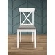 preview thumbnail 7 of 8, Beckley 7-pieces Dining Table and Chair 6 Chairs only - White