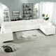 Option 10-Seater Sofa,White Down,Linen