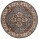 preview thumbnail 31 of 32, SAFAVIEH Handmade Royalty Shafa Traditional Oriental Wool Rug 7' Round - Light Blue/Beige - Round