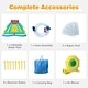 preview thumbnail 10 of 10, Costway Bountech Inflatable Mighty Water Slide Park Bouncy Splash Pool