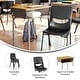 preview thumbnail 43 of 52, Student Desk with Open Front Metal Book Box & Flex Comfort Chair - 24"W x 18"D x 22.25" - 31.25"H