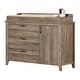 preview thumbnail 6 of 8, South Shore Lionel Changing Table with Drawers