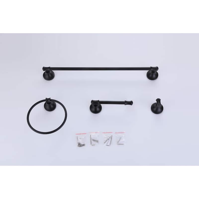 4-Piece Bathroom Hardware Set