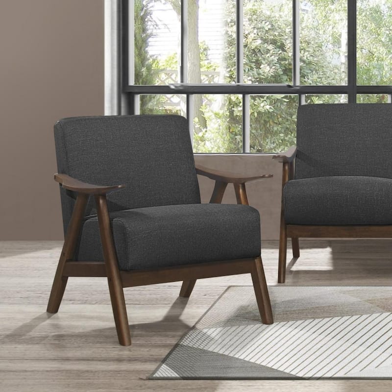 Modern fabric armchair