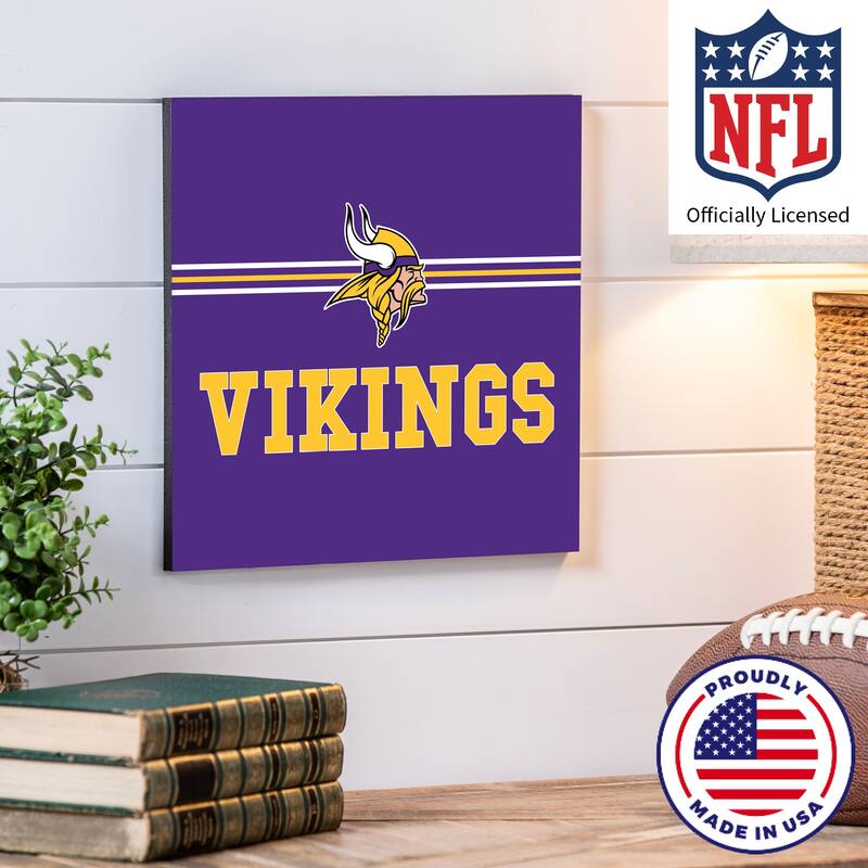 Minnesota Vikings Foam Core Wall Decor