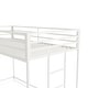 preview thumbnail 13 of 19, Furniture of America Jackson Modern Metal Twin over Twin Low Profile Bunk Bed with Reversible Ladder