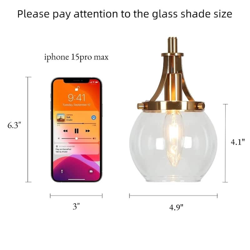 Beta Modern 5-Light Linear Glass Chandelier Black Gold Pendant for Dining Room Island - L 31.5" x W 4.9" x H 8"