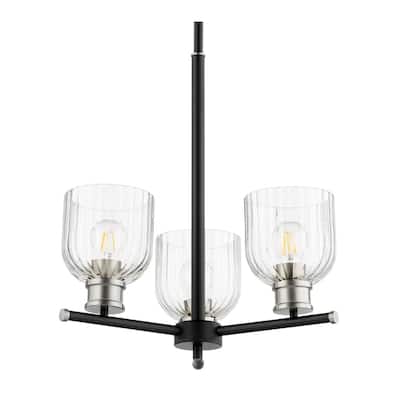 Quorum International Monarch 3 Light 19" Wide Chandelier