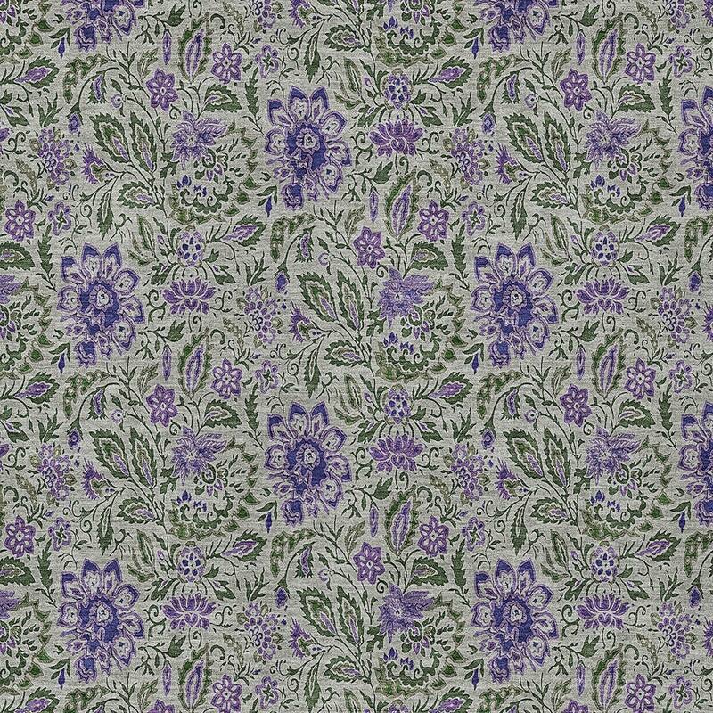 HomeRoots Floral Transitional Rectangle Outdoor Rug